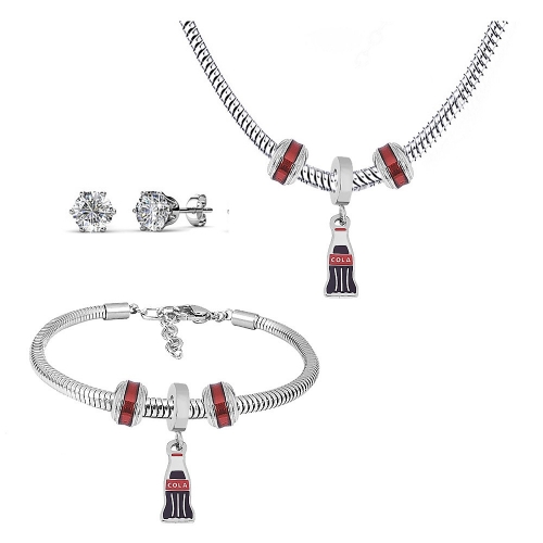 Stainless Steel Pandor*a Jewelry Set T054