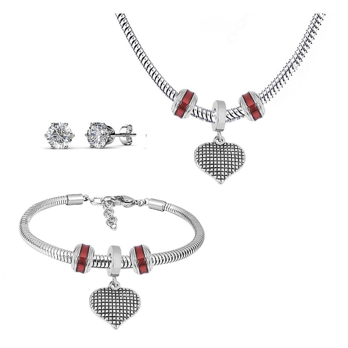 Stainless Steel Pandor*a Jewelry Set T036