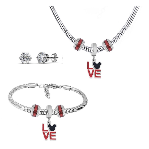 Stainless Steel Pandor*a Jewelry Set T012