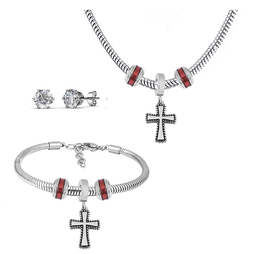 Stainless Steel Pandor*a Jewelry Set T037