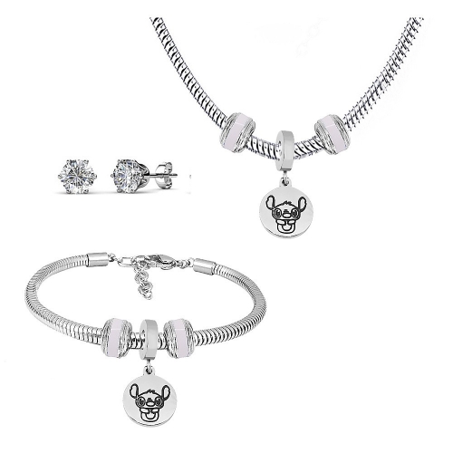 Stainless Steel Pandor*a Jewelry Set T030