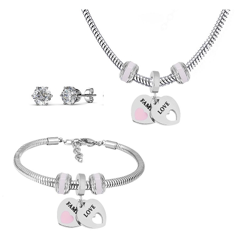 Stainless Steel Pandor*a Jewelry Set T044