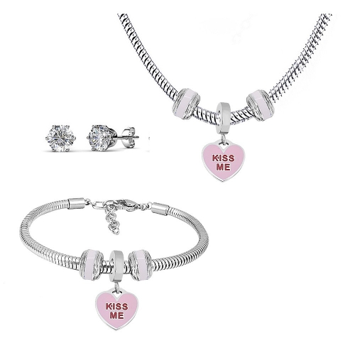 Stainless Steel Pandor*a Jewelry Set T004