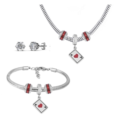 Stainless Steel Pandor*a Jewelry Set T033