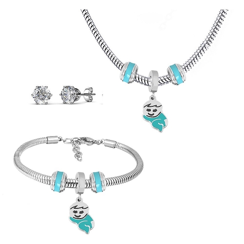 Stainless Steel Pandor*a Jewelry Set T011