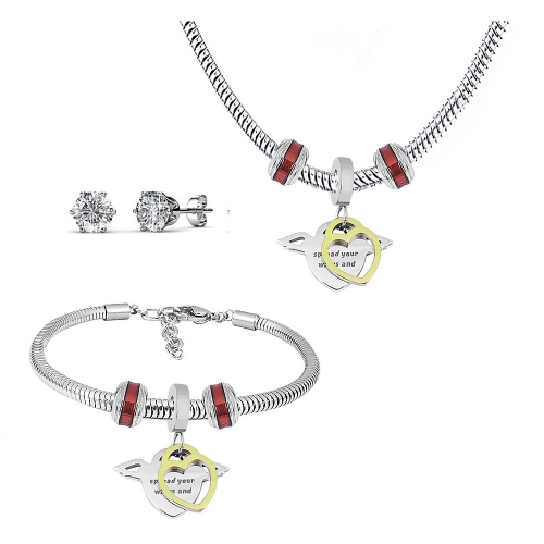 Stainless Steel Pandor*a Jewelry Set T0281