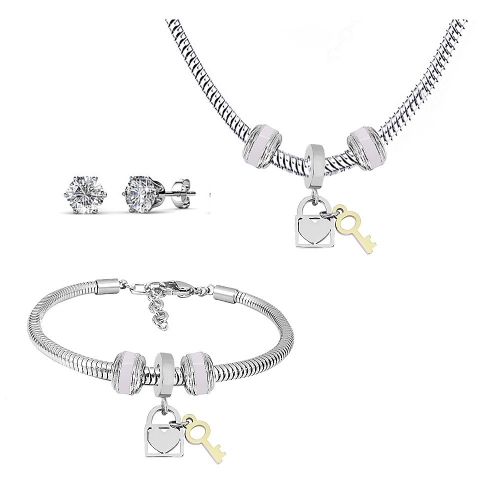 Stainless Steel Pandor*a Jewelry Set T009