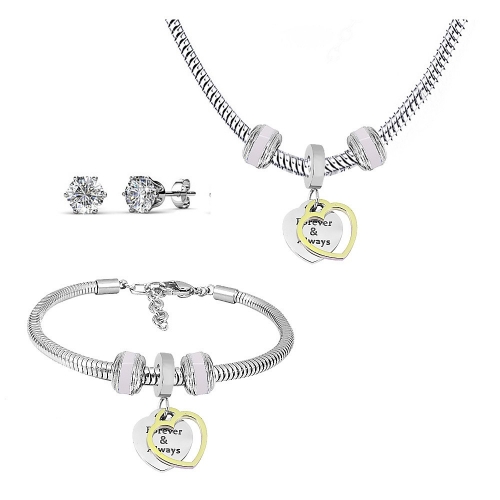 Stainless Steel Pandor*a Jewelry Set T027