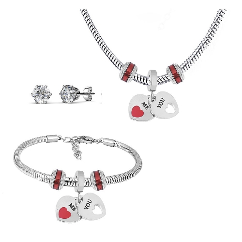 Stainless Steel Pandor*a Jewelry Set T045