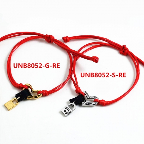 Stainless Steel Uno de 50 Bracelet UNB8052-G-RE