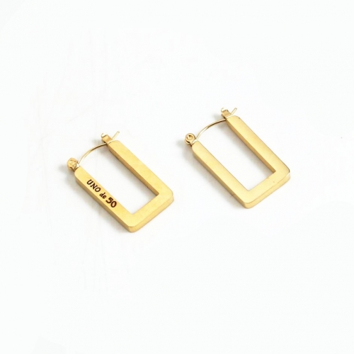 Stainless Steel Uno de 50 Earring UNE0071-G