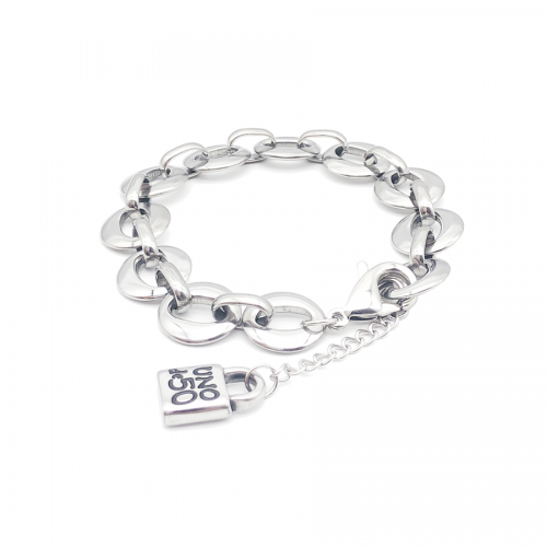 Stainless Steel Uno de 50 Bracelet UNSL1053-8