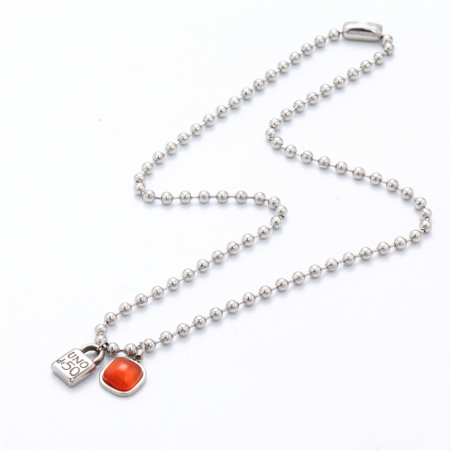 Stainless Steel Uno de 50 Necklace UNXL100212-6mm