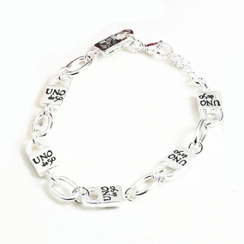 925 Silver UNO Bracelet UNB3017-SI