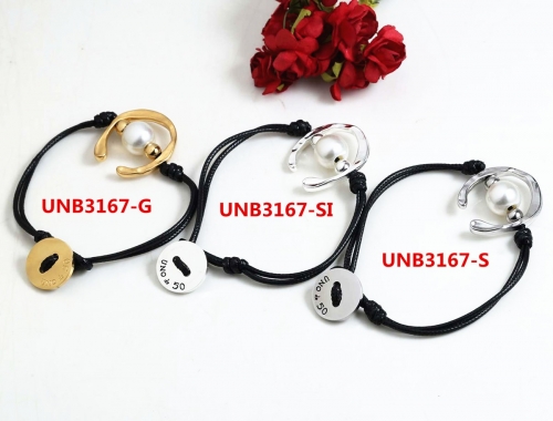 Stainless Steel UNO Bracelet UNB3167-G