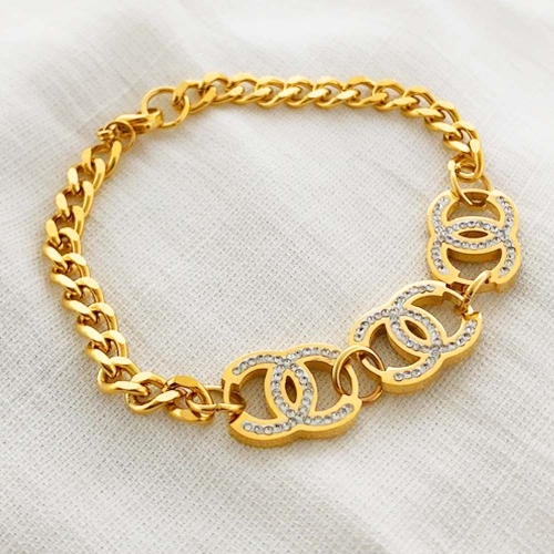 Stainless Steel Brand Bracelet RRS0222-19