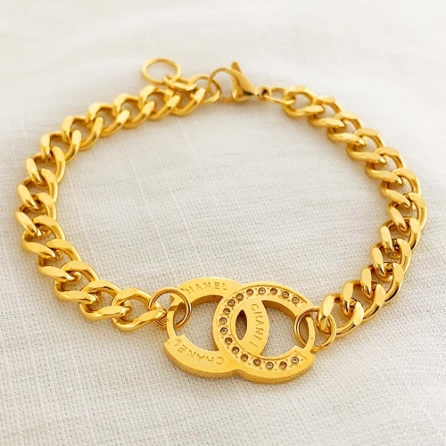 Stainless Steel Brand Bracelet RRS0232-19