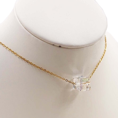 Stainless Steel Brand Necklace RRX0226-8