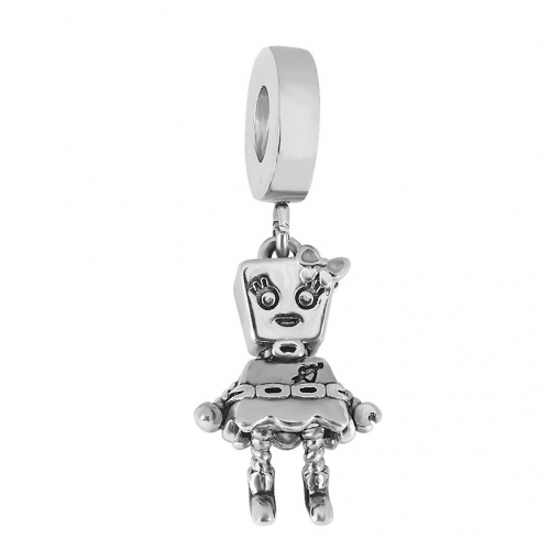 Stainless Steel Pandor*a Charms PDP001