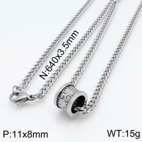 316 Stainless Steel Necklace LVXL048S-16