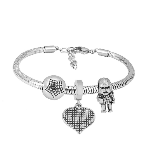 Stainless Steel Pandor*s Bracelet PDB038