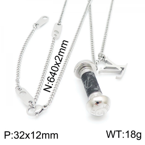 316 Stainless Steel Necklace LVXL045S-26