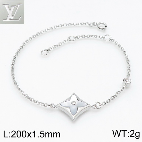 316 Stainless Steel Bracelet LVSL007S-18