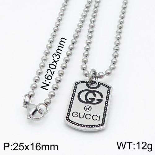 316 Stainless Steel Necklace LVXL047S-16