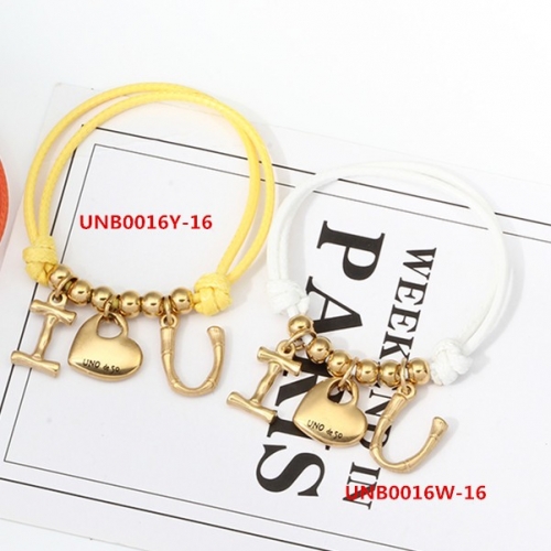 Stainless Steel UNO Bracelet UNB0016W-16