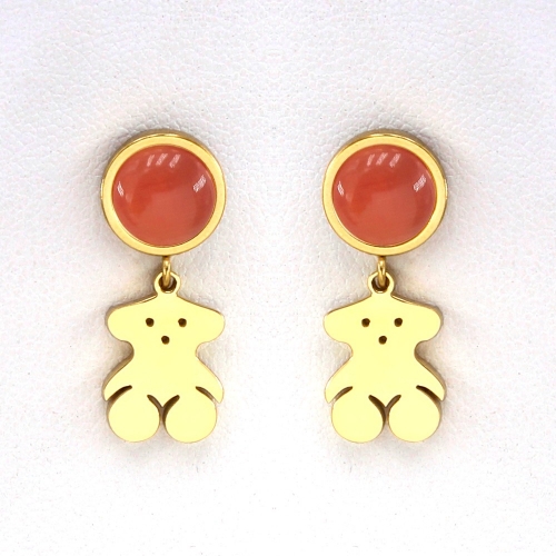 Stainless Steel Tou*s Earring HE1016 (1)