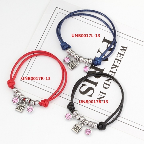 Stainless Steel UNO Bracelet UNB0017B-13