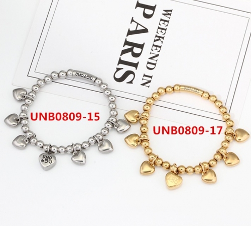 Stainless Steel UNO Bracelet UNB0809-17