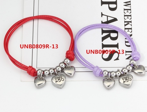 Stainless Steel UNO Bracelet UNB0809P-13