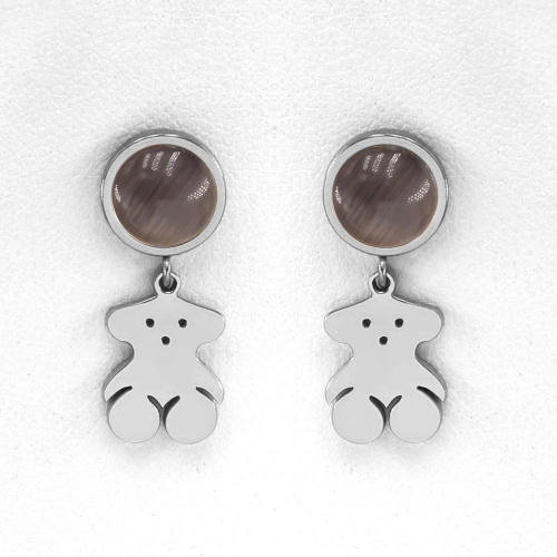 Stainless Steel Tou*s Earring HE1013 (2)