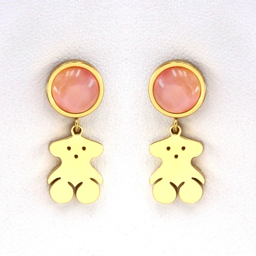 Stainless Steel Tou*s Earring HE1016 (2)