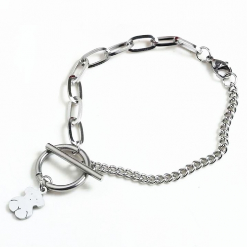 Stainless Steel Tou*s Bracelet TPCS0003-S