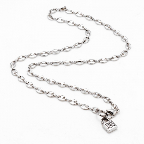 Stainless Steel Uno Necklace UNXL102-13