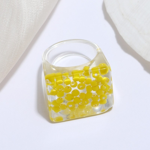 Resin 7# Rings K254-3 (10)