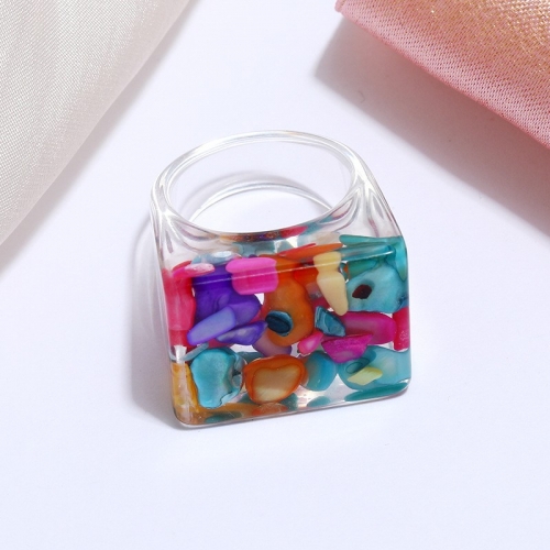 Resin 7# Rings K254-3 (6)