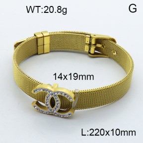 Stainless Steel Bangle PZ0135419ahlv-008