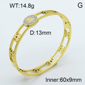 Stainless Steel Bangle PZ0135410vhov-008