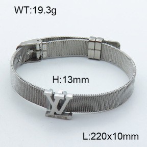 Stainless Steel Bangle PZ0135515bhia-008