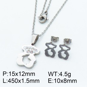 Stainless Steel Tou*s Set TS3425vbll-007