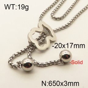 Stainless Steel Tou*s Necklace TN692bhva-007