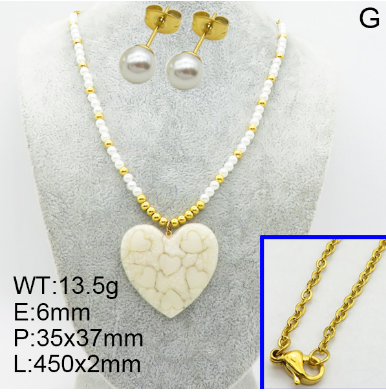 Steel Plastic Jewelry Set 1631154775(1)