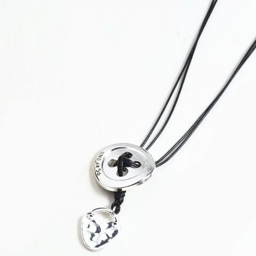 Steel UNO Necklace TUNN0008-SI