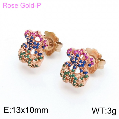 Stainless Steel Tou*s Earring ED-153R