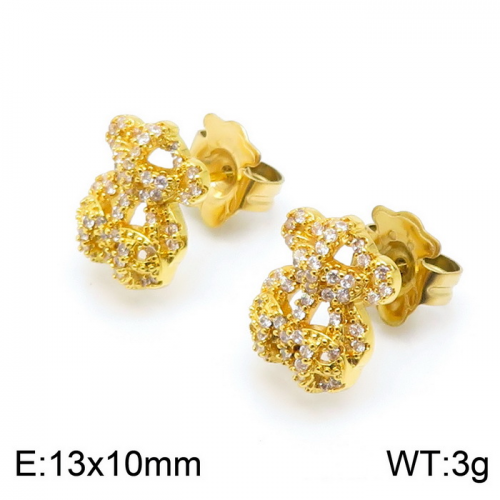 Stainless Steel Tou*s Earring ED-152G