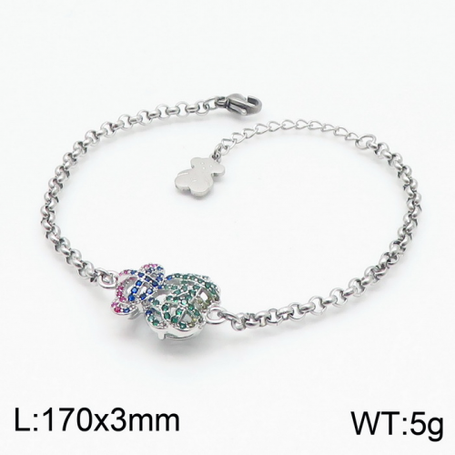 Stainless Steel Tou*s Bracelet SL-116S