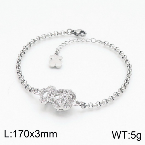 Stainless Steel Tou*s Bracelet SL-115S